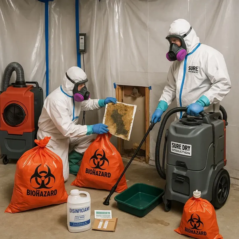 Contaminated Water Handling Protocols process in Dogtown, CA